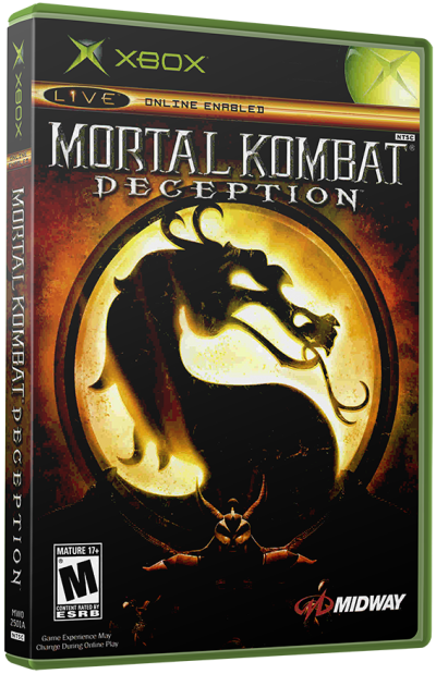 Mortal Kombat - Deception (USA)3D boxes